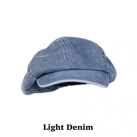 🔥🔥🆕Denim Newsboy Cap - Picture 2 of 6